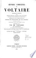 Œuvres complètes de Voltaire: Contes en vers. Satires. Épîtres. Poésies mêlées. 1877