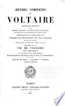 Œuvres complètes de Voltaire: Contes en vers. Satires. Épîtres. Poésies ml̂ées. 1877