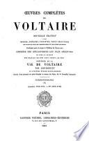 Œuvres complètes de Voltaire: Correspondance (années 1711-1776, nos. 1-9750) 1880-1882