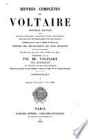 Œuvres complètes de Voltaire: Correspondance (années 1711-1776, nos 1-9750) 1880-82