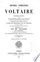 Œuvres complètes de Voltaire: Correspondance (années 1711-1776, nos 1-9750) 1880-82