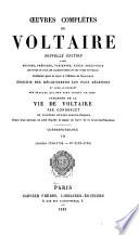 Œuvres complètes de Voltaire: Correspondance (années 1711-1776, nos. 1-9750) 1880-82