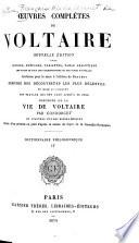 Œuvres complètes de Voltaire: Dictionnaire philosophique. 1878-79