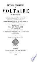 Œuvres complètes de Voltaire: Études et documents biographiques. 1883