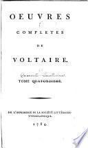 Œuvres completes de Voltaire