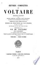 Œuvres complètes de Voltaire: Théâtre. 1877