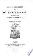 Œuvres complètes de W. Shakespeare