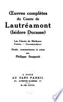 Œuvres complètes du comte de Lautréamont
