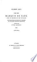Œuvres complètes du marquis de Sade