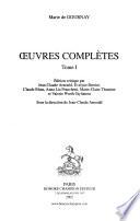 Œuvres complètes