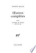 Œuvres complètes