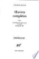 Œuvres complètes