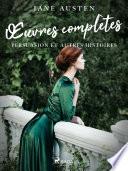 Œuvres complètes - Persuasion et autres histoires