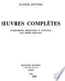 Œuvres complètes rassemblées