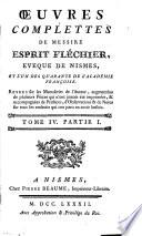 Œuvres complèttes de Messire Esprit Fléchier
