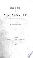 Œuvres de A. V. Arnault ...