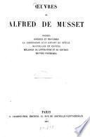 Œuvres de Alfred de Musset