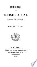 Œuvres de Blaise Pascal