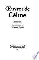 Œuvres de Céline