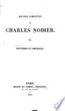 Œuvres de Charles Nodier