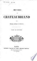 Œuvres de Chateaubriand