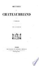Œuvres de Chateaubriand. Tome premier [-tome vingtième]