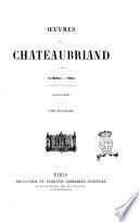 Œuvres de Chateaubriand. Tome premier [-tome vingtième]
