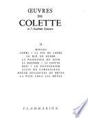 Œuvres de Colette