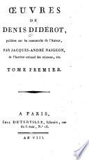 Œuvres de Denis Diderot