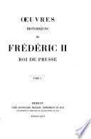 Œuvres de Frédéric le Grand