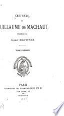 Œuvres de Guillaume de Machaut