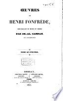Œuvres de Henri Fonfrède: De la société, du gouvernment, et de l'administration