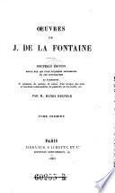 Œuvres de J. de La Fontaine