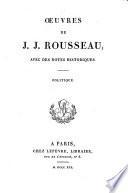 Œuvres de J. J. Rousseau