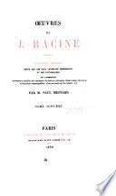 Œuvres de J. Racine