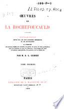 Œuvres de La Rochefoucauld: Table alphabétique