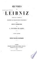 Œuvres de Leibniz