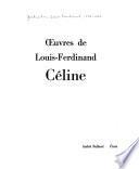 Œuvres de Louis Ferdinand Céline: Nord. Rigodon
