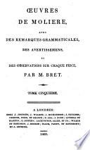 Œuvres de Moliere