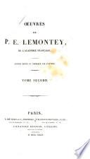Œuvres de P.E. Lemontey ...