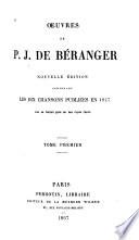 Œuvres de P. J. de Béranger