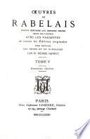Œuvres de Rabelais