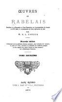 Œuvres de Rabelais