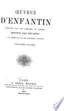 Œuvres de Saint-Simon & d'Enfantin