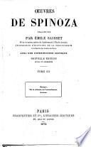 Œuvres de Spinoza