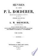 Œuvres du comte P. L. Rœderer ...: Opuscules. Rapports, discours sur les finances, l'administration et la politique