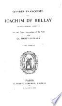 Œuvres françoises de Ioachim Du Bellay, gentil-homme angevin