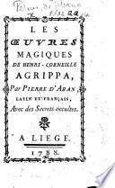 Œuvres magiques ... avec des secrets occultes