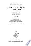 Œuvres poétiques complètes