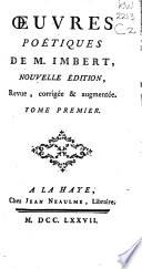 Œuvres poétiques de M. Imbert